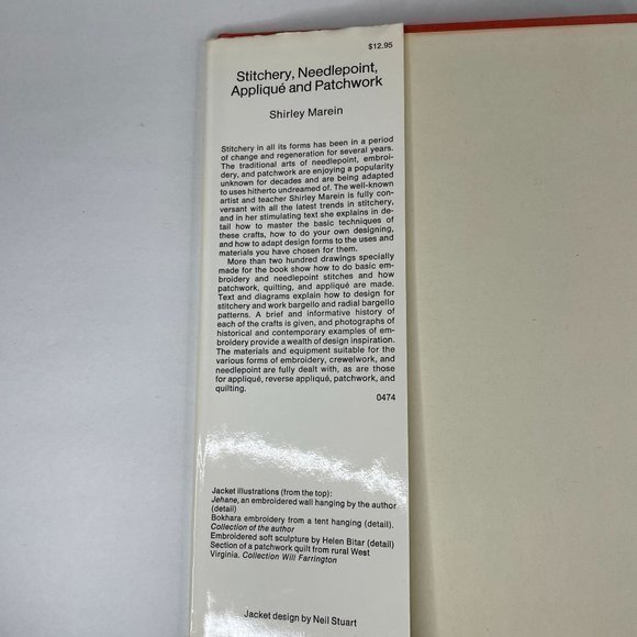 Stitchery Needlepoint Applique & Patchwork A Complete Guide by Shirley Marein - Picture 2 of 4